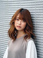 アース 郡山コスモス通り店(HAIR&MAKE EARTH) ゆるふわセミロングヘア