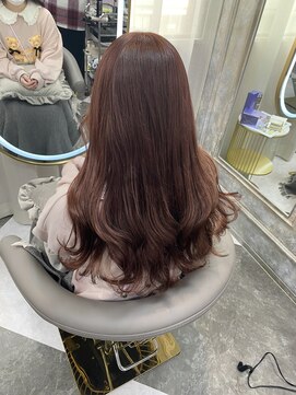 ガルボヘアー 名古屋栄店(garbo hair) #名古屋#栄#カラー#ピンク#秋カラー#10代#20代#モテスタイル