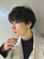 ダークアッシュ大人マッシュ2【表参道】