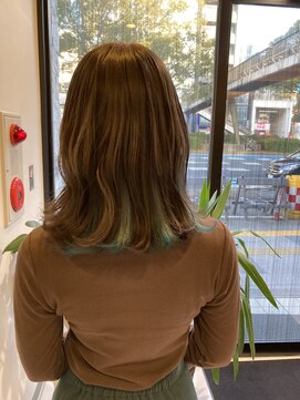 アイディー ヘアメイク(iDhair&make) インナーカラー