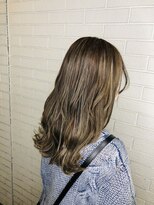 サボン ヘア デザイン カーザ(savon hair design casa+) ミディアムハイライトカラー