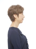 えがお美容室&nbsp;【えがお美容室】50代60代の方に◎カジュアルショートヘア