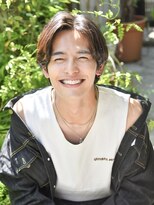 ロアー 葛西店(RAWR hair)&nbsp;【RAWR】センターパート_モテ髪_ナチュラル_メンズミディアム