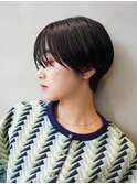 シースルーショート/ハンサムショート/マッシュショート