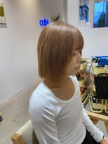 コレット 宇都宮(collet Gigi)&nbsp;前髪/マチルダボブ/ピンクベージュ/インナーグレージュ/ベージュ