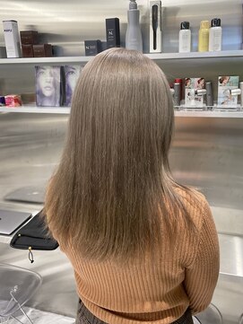 ゼスト 八王子店(ZEST) ミルクティー/グレージュ/ハイトーンカラー【藤野はるひ】