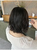 【kulmbyLuccica 廣江】ボブ×ゆるふわパーマ