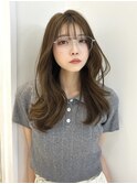 【MAYUKA】レイヤーカット×オリーブブラウン
