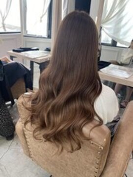 ブルー 盛岡店(BLUE) 美髪/大人かわいい/こなれミディ/サンドベージュ