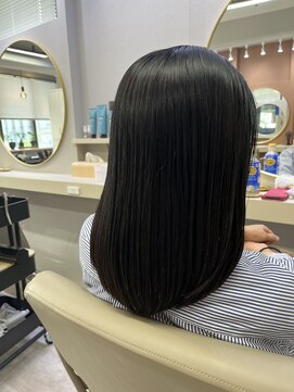 アオ 花咲町(a-o) ミディアム髪質改善カラー♪