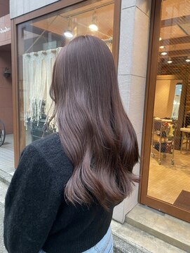 ベベ バイ モップス(be'be' by MOPS) 透け感ブラウン