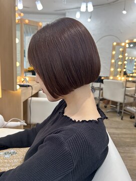 エレノア 渋谷公園通り店(Eleanor) 【錦まりな】ミニボブ あごラインボブ ツヤボブ まとまるボブ