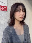【札幌/impression佐藤】ブリーチ無しボルドーカラー