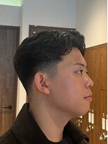 グルーマーズトウキョウ 渋谷店(GROOMER/S TOKYO)&nbsp;ショートラルフカール　フェード　スペインカール