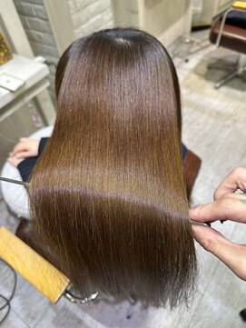 グロウ(grow) 髪質改善美髪矯正#溝の口駅#髪質改善#縮毛矯正#ストレートパーマ