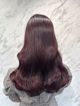 エル ヘアサロン なんば店(eL) バイオレットピンクカラー★AYUMI