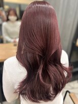 アリュウル 表参道 青山(Allure)&nbsp;ブリーチなし／ピンクカラー／ラベンダーピンク◎矢口