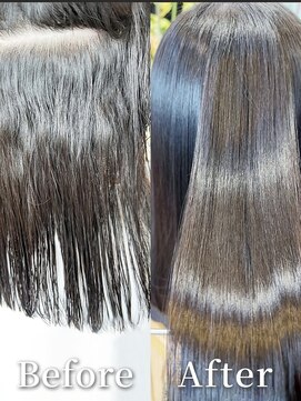 ビーポッシュ ジャスパー店(Be Posh) 冬のダメージ補修◎髪質改善カラー濃密トリートメント