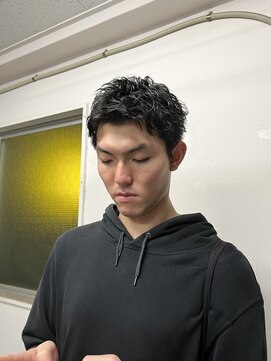 ビューティーリゾート アカヒゲ(Beauty Resort AKAHIGE) スパイキーショート×シャドウパーマ