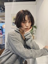 ヒュージ 表参道(huge)&nbsp;レイヤーボブ/ウルフ/ニュアンスパーマ/顔周りカット/20代30代