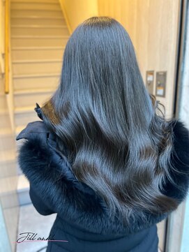 ジル アンク(Jill ankh) 《姫路 Jillankh》オリーブグレージュ 髪質改善 ダブルカラー