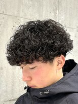 フィフスパーク(fifth PARK)&nbsp;渋谷波巻きツイストスパイラルシャドウパーマfifthメンズカット