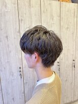 ヘアーリゾートノーブル(Hair Resort Noble) 【ナチュラルマッシュ×シャドウパーマ】刈り上げなし/ラフ/姫路
