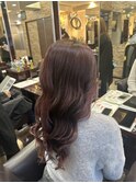 【大人気ダブルカラー】ピンクベージュインナーが最高に可愛い♪