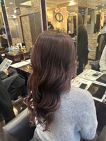 キャラ 池袋本店(CHARA)&nbsp;【大人気ダブルカラー】ピンクベージュインナーが最高に可愛い♪