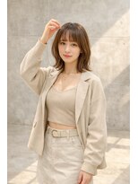 アグ ヘアー ロジェット 松本桐店(Agu hair rojet)&nbsp;レイヤーボブ×外はね