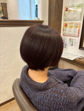 アミリー ひたち野うしく店(Amily) ハイライトバレイヤージュダブルカラーケアブリーチ20代30代