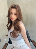 ACE横浜 ミルクティーベージュ×韓国風まき
