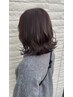 【カラー/シャンプーブロー代無し】全体カラー+TR+シャンプーブロー