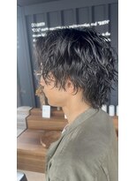 コルマーノ(COL MANO) 【大根担当】センターパート×スパイラルパーマ
