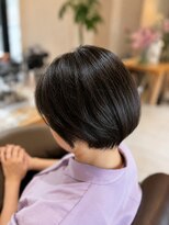 ナップヘアー(nap hair)&nbsp;大人女性に似合う丸みショート