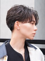 バイフィフス 原宿/表参道(by fifth)&nbsp;原宿フェザーパーマ毛流れセンターパートウルフフェザーショート