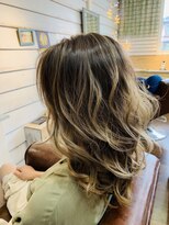 ダブル ヒッチ ヘア(W Hitch hair)&nbsp;バレイヤージュ