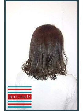 バトヘアー 渋谷本店(bat hair) 【bathair/すずき】 クリアグレイロブ_エアリーグレージュ