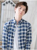 ワイルドアップバングでイケメン無造作ショートD(草加)(メンズ)