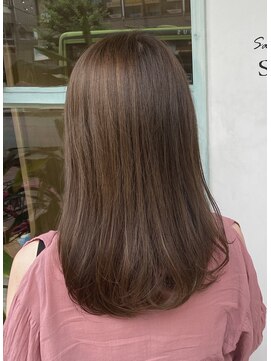サロン ド ソーホー 蕨(Salon de SOHO) 【毛先ワンカール×Honey Brown】ナチュラルStyle
