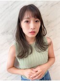 THOiRY【女性らしい柔らかヘア】似合わせ小顔艶髪ゆる巻きロング