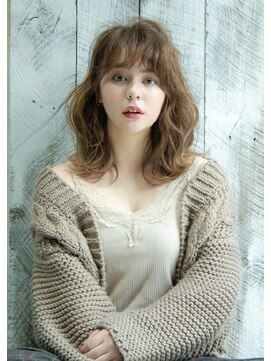 ロンド エスポワール 錦糸町(Lond espoir) 【柴田彩香】ナチュラルセミディ☆外ハネウェーブ