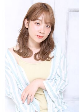 クラッチ ユニ(CLUTCH uni) 大人可愛い２０代３０代４０代小顔ショコラベージュ　ミディA2