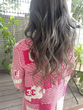 ダブル(W) 【hair salon W】グレージュカラー