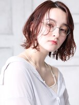 クラッチ 名古屋(CLUTCH)&nbsp;大人可愛い小顔美髪ツヤ髪ピンクラベンダー前髪なしショートA3