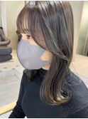 (韓国風/くびれヘア/縮毛矯正/前髪/サイドバング/小顔)