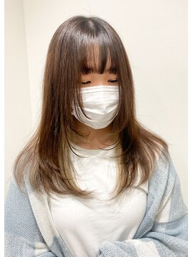 アンリ(Anli) 【tomomi*レイヤーカット*インナーカラー*フェイスレイヤー】