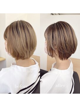 リアン 四条大宮店(Lien) 『髪質改善』ストレートエステ（縮毛矯正）（リタッチ可）