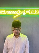 グリーディーフォックス 代々木(Greedy FOX)&nbsp;波巻き/ハイライト/マッシュパーマ/ウルフ[シェービング]