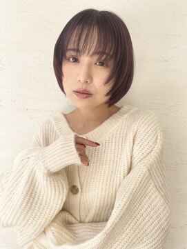 オーロ(ORO) イメチェンにオススメ♪グレーベージュショートボブ